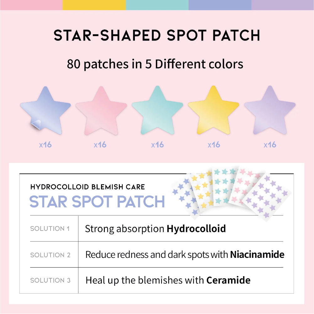 Star Spot Patch (80 Dots)