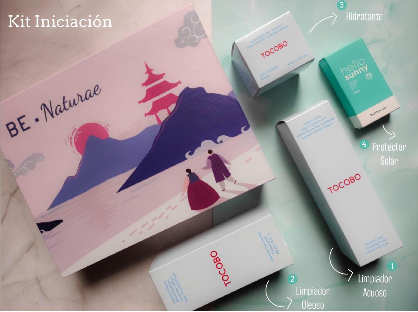 KIT # 1 INICIACIÓN AL MUNDO DEL SKINCARE COREANO