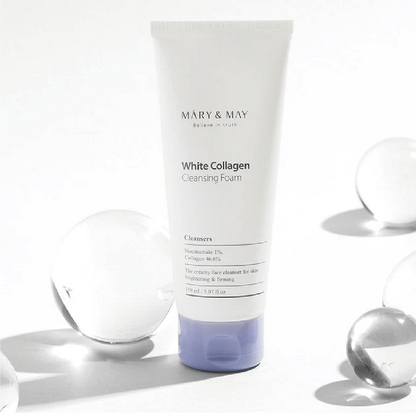 White Collagen Cleansing Foam