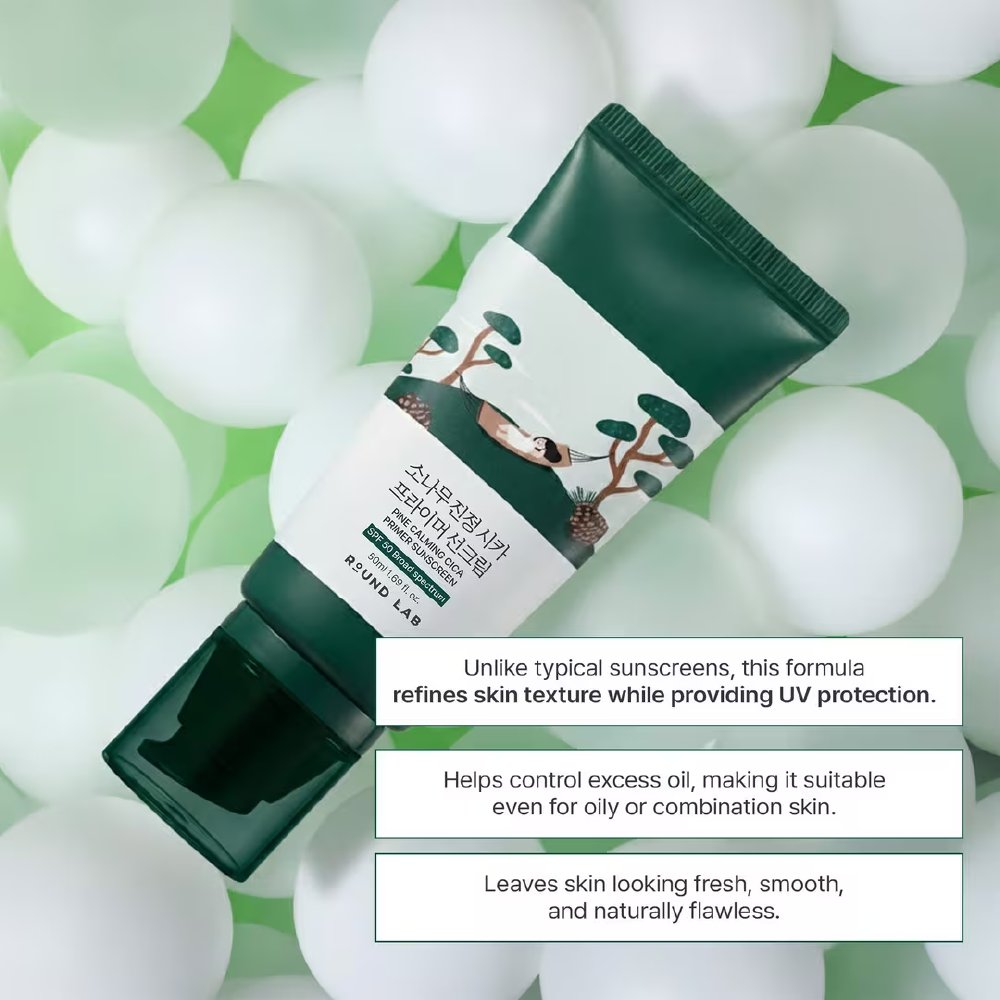 Pine Calming Cica sunscreen