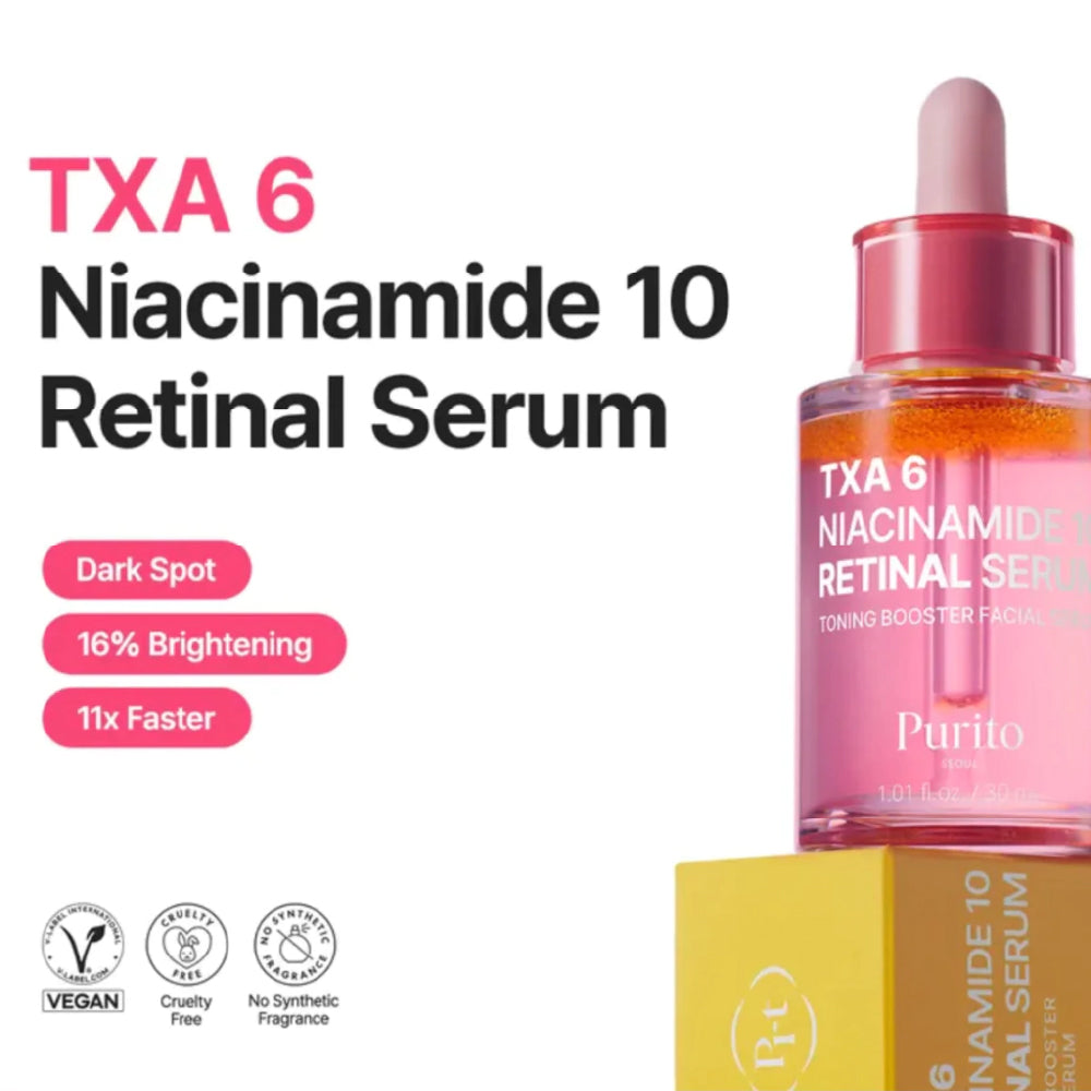 SEOUL TXA 6 Niacinamide 10 Retinal Serum 30ml