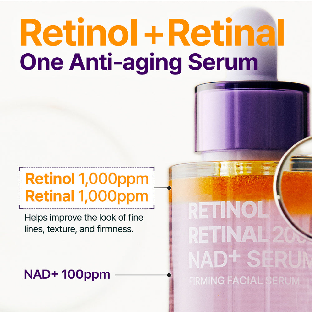 Retinol Retinal 2000 NAD+ Serum