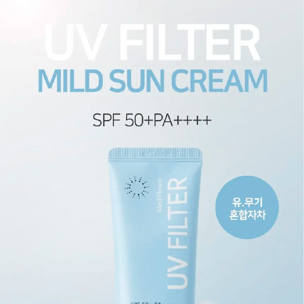 MediFlower - UV Filter Mild Sun Cream SPF 50+ PA++++