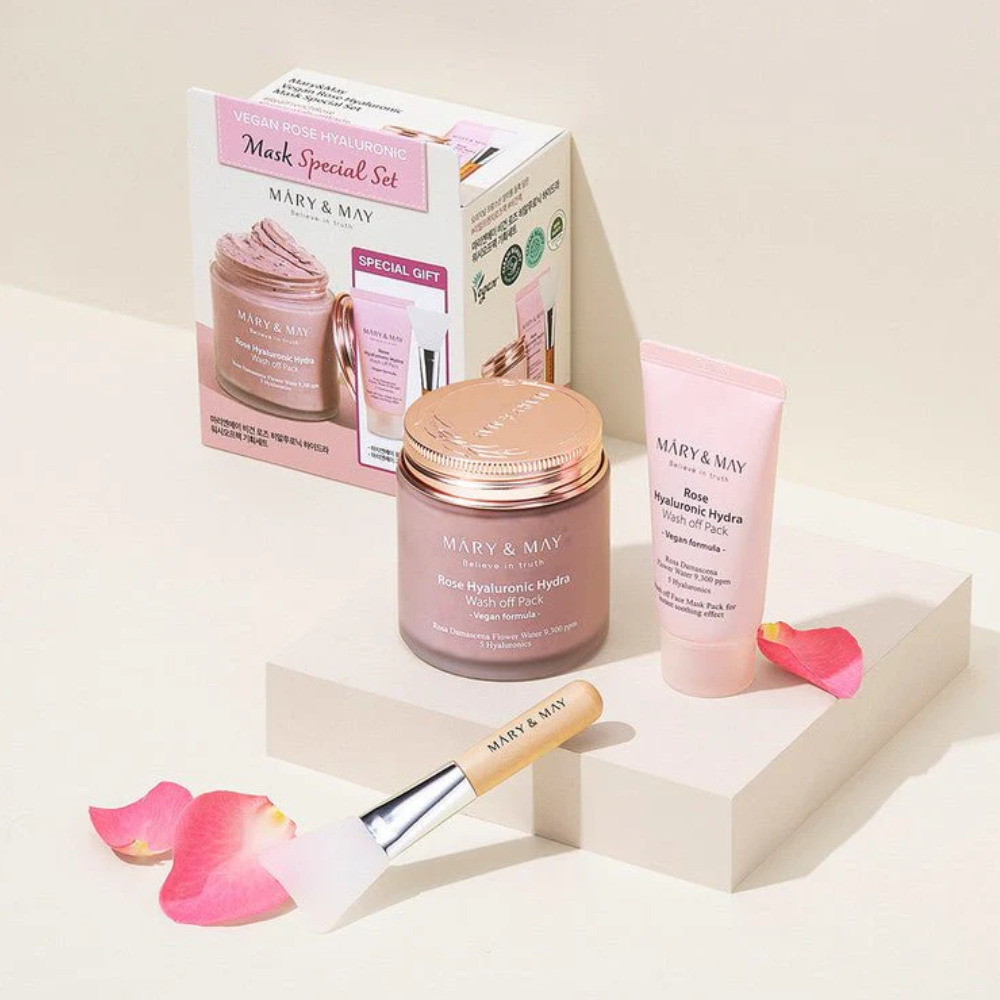 VEGAN ROSE HYALURONIC MASK SPECIAL SET